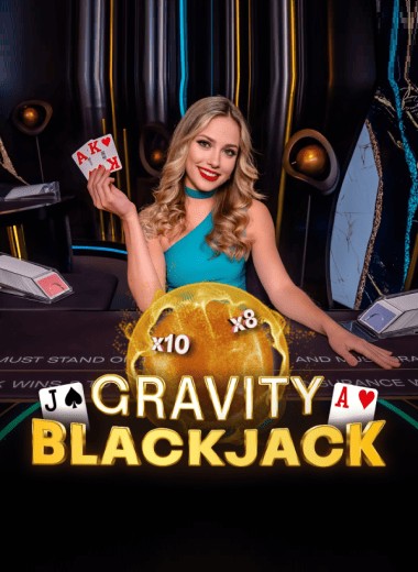Gravity Blackjack logo by ICONIC21 Monro Casino